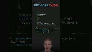 Fetching System Environment Variables with an Enum java shorts coding airhacks [upl. by Devol]