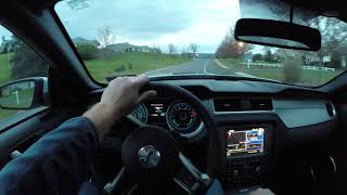 2014 Shelby GT500 POV Drive [upl. by Bonney]