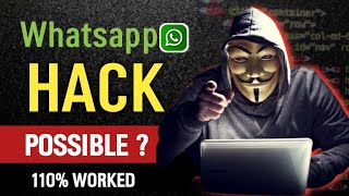 How to Hack WhatsApp Shocking Reality Explained🔥 [upl. by Ahsats]