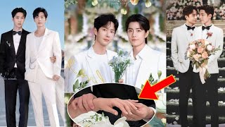 Wang Yibo and Xiao Zhan marriage Confirmed  Wedding plan Revealed [upl. by Ittap989]