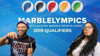 I CANT BELIEVE THIS IS A REAL THINGMarble Race MarbleLympics 2019 Qualifiers REACTION [upl. by Rania]