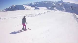 Skiing at Diedamskopf February 2018 [upl. by Darell]