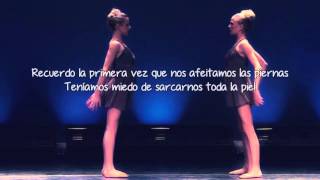 ESPAÑOL  DANCE MOMS DUETO DE CHLOE Y PAIGE  WISHBONE [upl. by Aivan]