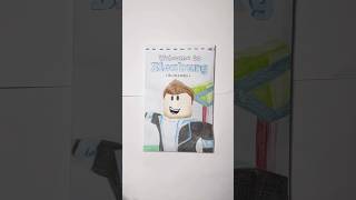 WELCOME TO BLOXBURG BLIND BAG paper diy 🏠👷 diycrafts papercraft surprise roblox [upl. by Luy]