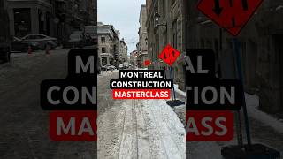 Montreal road signage masterclass montreal comedy franglais tabarnak construction confusion [upl. by Balduin]