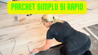 Cum pui parchet laminat simplu si rapid [upl. by Bower305]