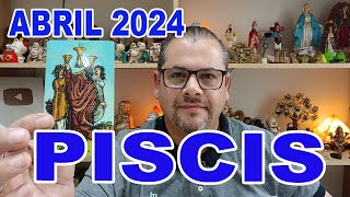 PISCIS ♓️ ABRIL 2024 RUEDA ASTROLOGICA [upl. by Eleon]