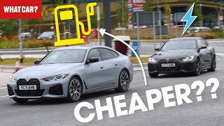 ELECTRIC vs PETROL CAR – which is REALLY cheaper  What Car [upl. by Shaefer]