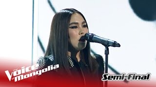 Enguun  quotCreepquot  SemiFinal  The Voice of Mongolia 2018 [upl. by Enwad]