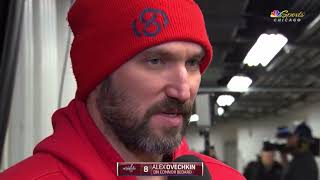 You NEED to hear what Ovechkin said about Connor Bedard here [upl. by Clay]