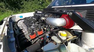 Fiat Panda 12 16v 100hp quotAL LIMITATOREquot video dentro vano motore [upl. by Eilegna]