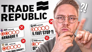 TRADE REPUBLIC  Mon AVIS complet et honnête carte courtier frais… [upl. by Panthia]