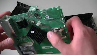 Motorola SBG6580 Cable Modem Teardown [upl. by Kenon]