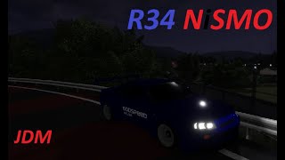 ZERO DRIFT  NISSAN GTR R34 NiSMO  ROBLOX Midnight Racing Tokyo DEMO [upl. by Andeee863]