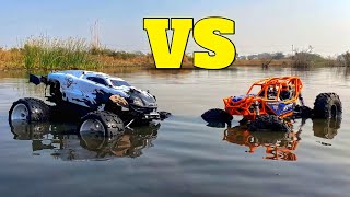 Traxxas Revo vs Axial Ryft RBX10  Remote Control Car  Traxxas RC Cars [upl. by Nyltac]