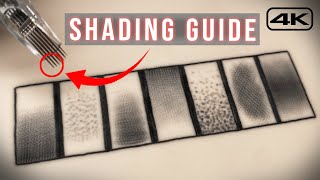 Shading Guide for Beginners  7 Tattoo Shading Techniques [upl. by Ecaj778]