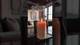 The Birthdate Candle The Best Birthday Gift Ever [upl. by Teeniv]