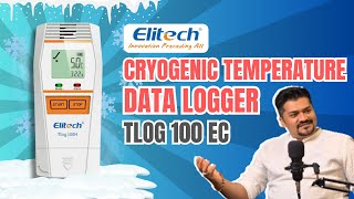 Elitech Cryogenic Temperature Data Logger TLOG 100 EC l Ft Raj Kanabar l Radical TechArt [upl. by Adriana]