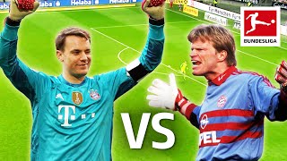 Manuel Neuer vs Oliver Kahn – Goalkeeping Legends Go HeadtoHead [upl. by Atnod]