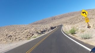 Death Valley Motorcycle Ride Stovepipe Wells to Panamint Springs [upl. by Eidnalem]