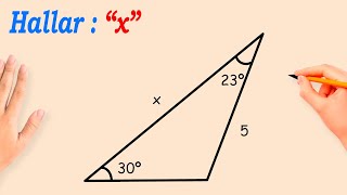 Hallar “x”  Congruencia y Semejanza de triangulos  ejercicios [upl. by Rucker]