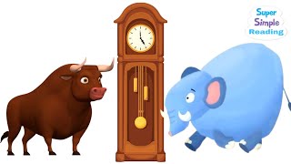 Hickory Dickory Dock elephant and bull song 17 Nursery Rhymes amp Kids Song CoCo Rash [upl. by Pelpel]