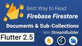 Firebase Firestore Read Documents and SubCollections  Flutter 25  Ultimate Guide 2022 [upl. by Medeah]