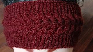 crochet headband 😍hair accessories crochet headband tutorial for beginners [upl. by Evers]