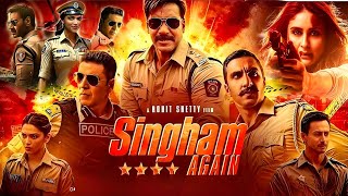 Singham Again Full Movie 2024  Ajay Devgan Akshay Kumar Ranveer Singh  Hindi Facts And Updates [upl. by Ingemar886]