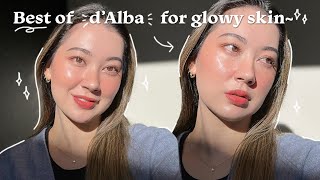 Best of dAlba Skincare products that give me an Instant Glow ✨ [upl. by Werby]