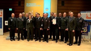 Hessischer Feuerwehrpreis 2016 geht nach Hünfelden [upl. by Asirak]