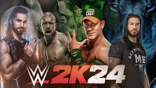 SETH ROLLINS  TRIPLE H VS JHON CENA amp ROMAN REIGNS WWE 2K24 GAMEPLAY VIDEO PART 2 [upl. by Auston]