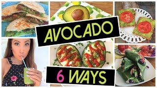 6 Unique amp Exciting Ways to Eat Avocado [upl. by Einaffets607]