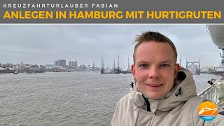 🔴 LIVE Verspätete Ankunft zurück in Hamburg mit Hurtigruten nach Sturm auf der Nordsee [upl. by Wawro]