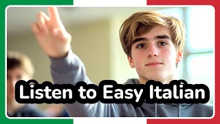 Learn to participate in class in Italian with this story  Italian to Study Abroad [upl. by Ydak949]