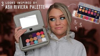 ABH RIVIERA PALETTE I DIDNT BUY IT BUT IF I HAD  Samantha Ravndahl [upl. by Sydalg237]