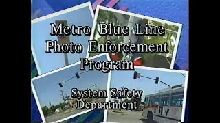 LACMTA  1993  quotMetro Blue Line Photo Enforcement Programquot [upl. by Willtrude]