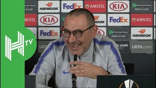 Maurizio Sarri I love Chelsea and I love English football [upl. by Norda]