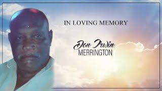 Celebrating the Life of Don Irwin Merrington [upl. by Budworth870]