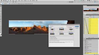 Two Minute Tip Handstitching Panoramas in Photoshop [upl. by Akinal856]