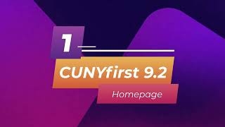 CUNYfirst 92 Homepage [upl. by Aniar]