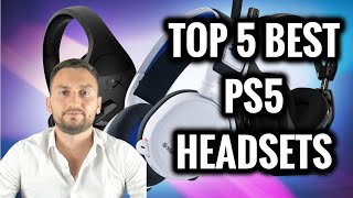 TOP 5 Best Headsets For PS5 In 2024 [upl. by Atiram]