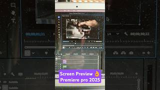 Premiere pro 2025 😲SCREEN PREVIEW new update [upl. by Mcconaghy]