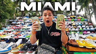 I Spent 50000 on Sneakers at Miami Got Sole [upl. by Aisorbma]