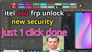 Itel A60 FRP Reset By Unlock Tool  Itel A662L FRP Reset By Unlock Tool Easy Tricks [upl. by Gloriane721]