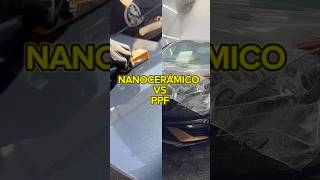 Conocías la diferencia entre nanocerámico y PPF automobile detailing detailer nanoceramic ppf [upl. by Landes]