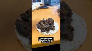 Biltong Burger biltong beefjerkyrecipe recipies food foodlover trail travel africa meat [upl. by Ellata567]