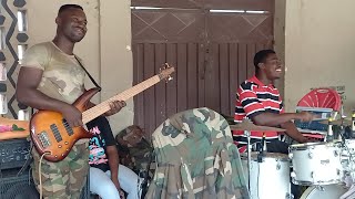 LIVE SOLDIERS BAND PERFORMING HIGHLIFE KWABRE NTONSO [upl. by Ettenay]