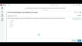 Qualys Custom Assessment amp Remediation Updated Exam Live Question amp Answers  Passed  Qualys CAR [upl. by Pulling912]