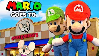 Mario Goes to Goes to Chuck E Cheese [upl. by Ahseit927]